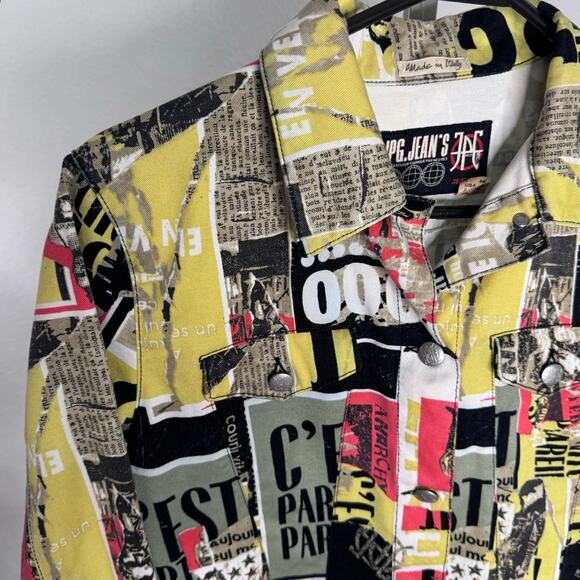 Jean Paul Gaultier Vintage AW 1997 JPG Anarchy Punk
Rock Fight Racism Jacket - Picture 5 of 8